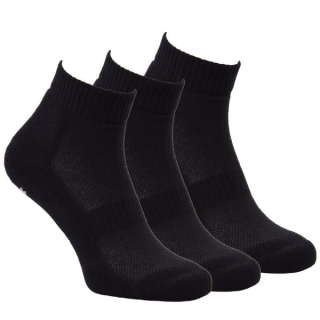 OXSOX Active unisex letní odlehčené bavlněné jednobarevné froté ponožky mix1 - 5300723 -3 páry  