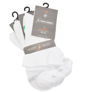 Zdravé ponožky zdravotní zkrácené bambusové ponožky s froté chodidlem mix9 - 92004 - 3 páry 