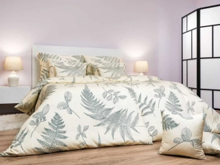 Povlečení bavlna Kapradí banán