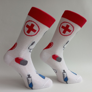 VZOROVANÉ PONOŽKY VIZITA