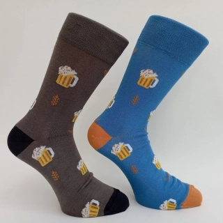 VZOROVANÉ PONOŽKY PIVNICE