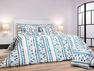 Povlečení bavlna Indián denim