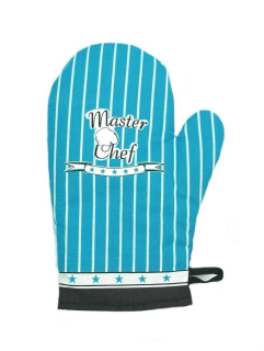 Kuchyňská chňapka Master Chef tyrkysová 1 ks