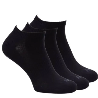 OXSOX Active unisex letní odlehčené bavlněné jednobarevné sneaker ponožky s ionty stříbra mix1 - 94005 - 3 páry 