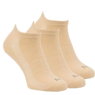 OXSOX Active unisex letní odlehčené bavlněné jednobarevné sneaker ponožky s ionty stříbra mix13 - 94005 - 3 páry 