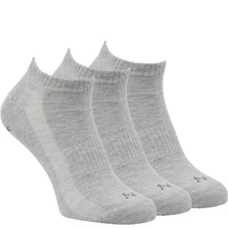 OXSOX Active unisex letní odlehčené bavlněné jednobarevné sneaker ponožky s ionty stříbra mix22 - 94005 - 3 páry 