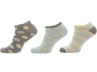 DÁMSKÉ KOTNÍKOVÉ PONOŽKY 1147 - 3 páry 