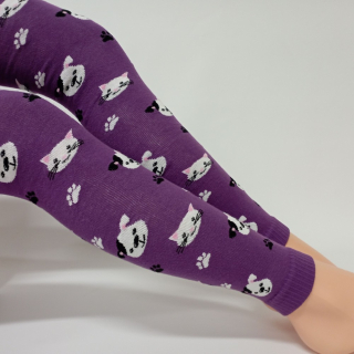 Vzorované legíny OUŠKO