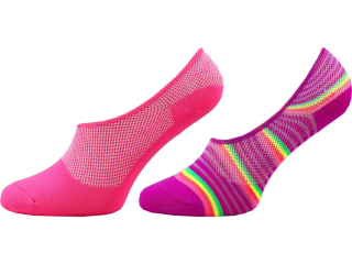 Dámské neonové ťapky NOVIA | do tenisek invisible I-1