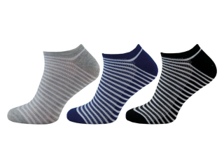 Pánské kotníkové ponožky - 3 páry 1124