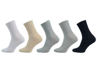 Dámské ponožky NOVIA | MEDIC 1091 barevný mix - 5 párů