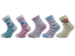 Dětské ponožky vzor 1542 - balení 5 párů