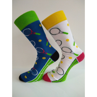 VZOROVANÉ PONOŽKY TENIS