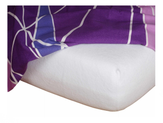 Froté prostěradlo bílá