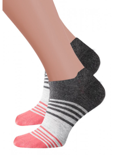 Dámské kotníkové ponožky vzor 050/110 STEVEN