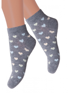 Dívčí kotníkové ponožky 004/183 STEVEN