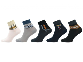 5 párů balení - Comfort zkrácené Jeans