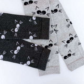 DĚTSKÉ BAVLNĚNÉ LEGÍNY MACÍK