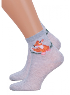 Dívčí klasické ponožky 014/440 STEVEN