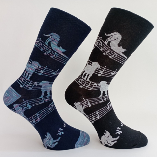 DÁMSKÉ BAVLNĚNÉ PONOŽKY MOZART