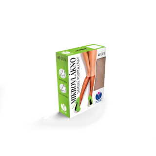 Dámské podkolenky Mikrovlákno 40DEN M02