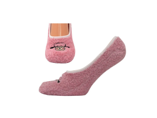 Dámské hřejivé balerínky Soft Touch 1268-3/RUZ.OVCE