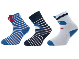 Dětské ponožky s ABS - 3 páry 1519