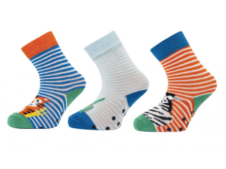 Dětské ponožky s ABS - 3 páry 1517