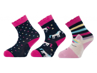 Dětské ponožky s ABS - 3 páry 1516