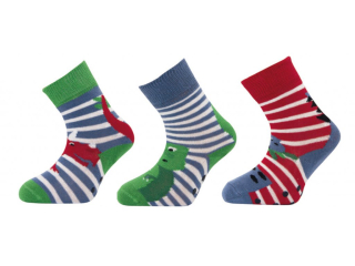 Dětské ponožky s ABS - 3 páry 1511