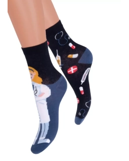 Dívčí klasické ponožky 014/433 STEVEN