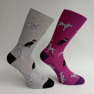 VZOROVANÉ PONOŽKY DALMATIN